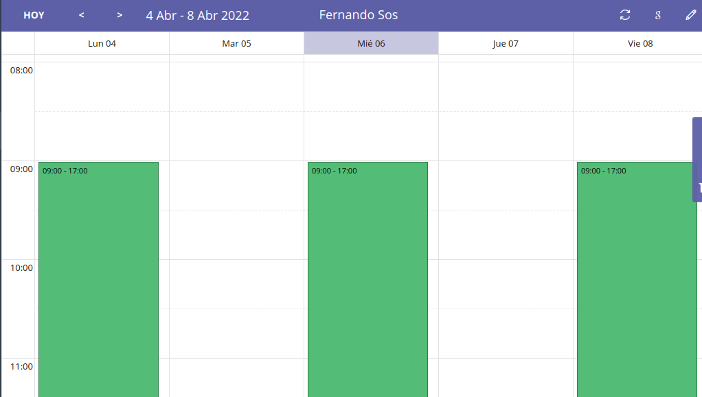 ProfeDisponibilidad4